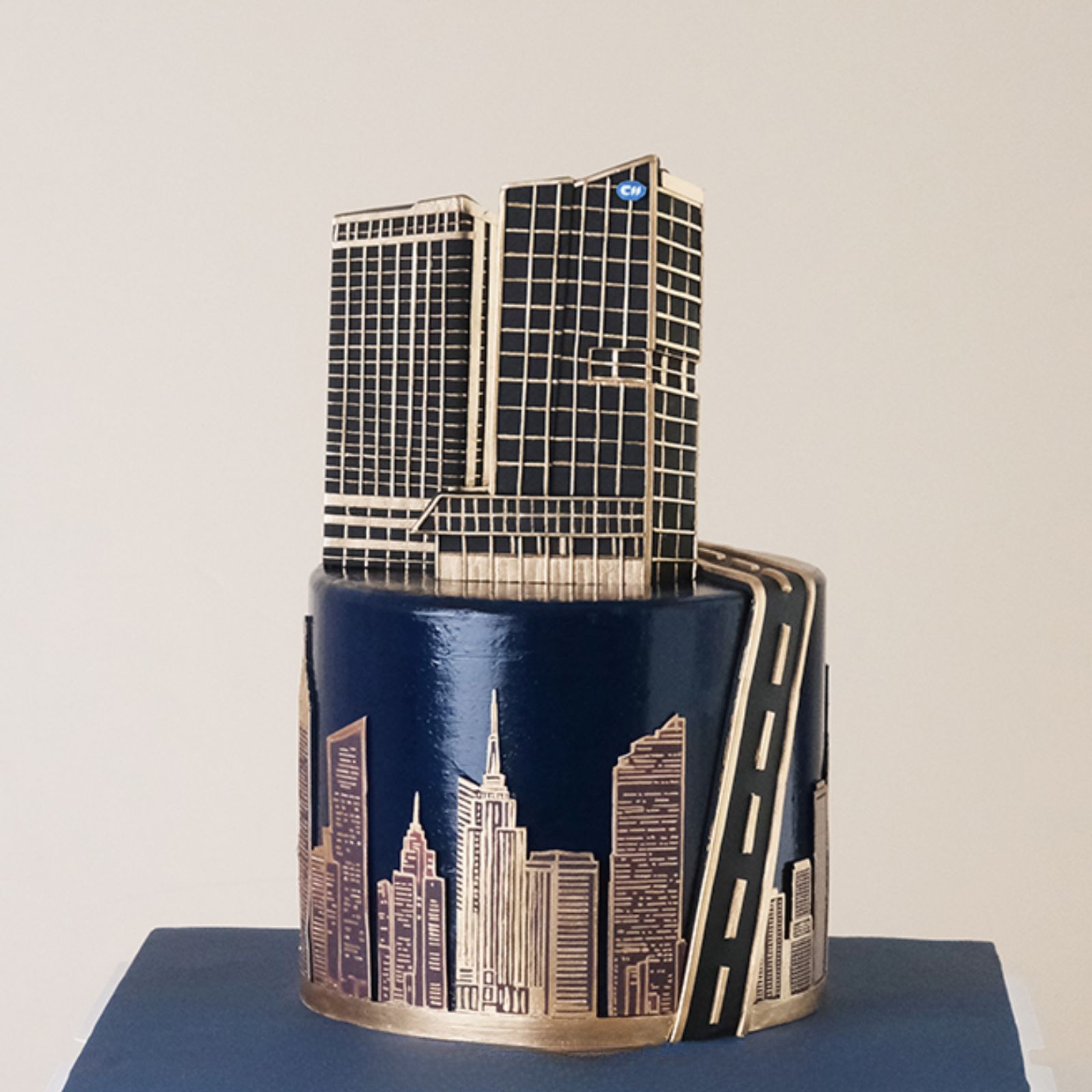 Bánh kem biểu tượng tòa nhà