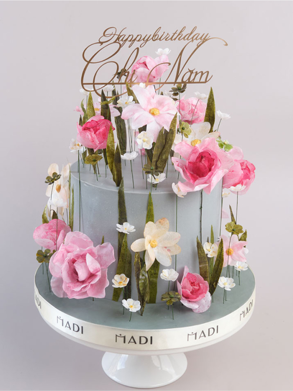 Hoa giấy gạo – Hồng hoa 17