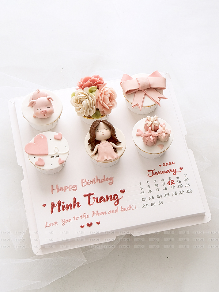 Cupcakes 3D Baby Pig