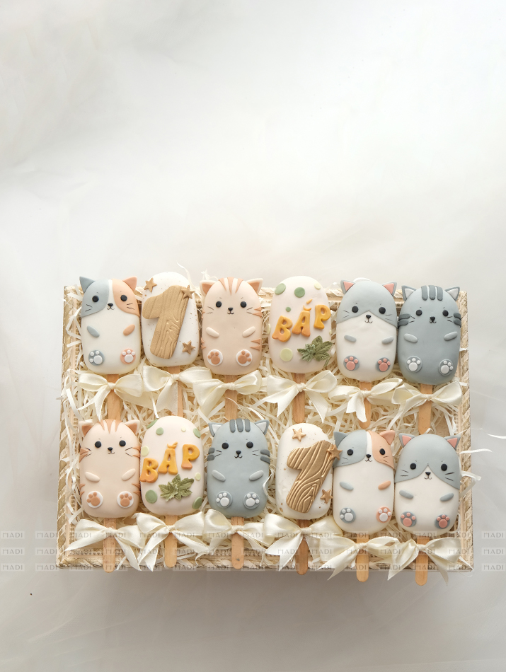 Cakepop Bé mèo