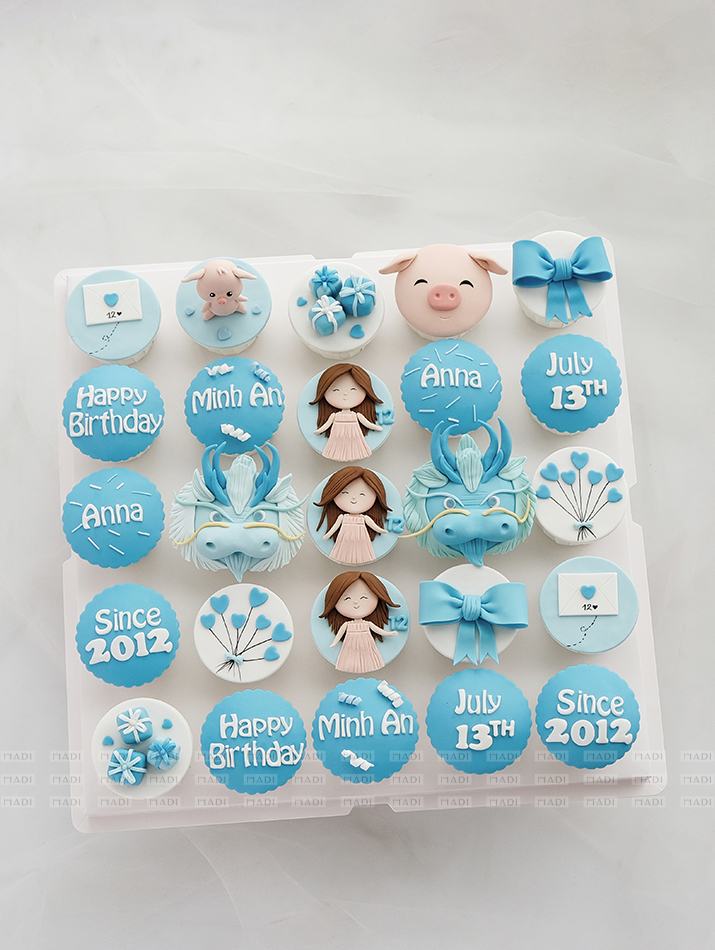 Cupcakes 2D Rồng con