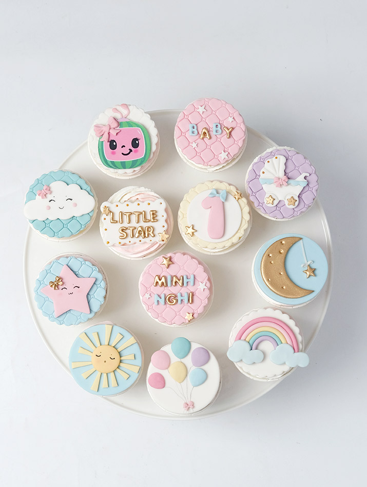 Cupcakes 2D Little Star