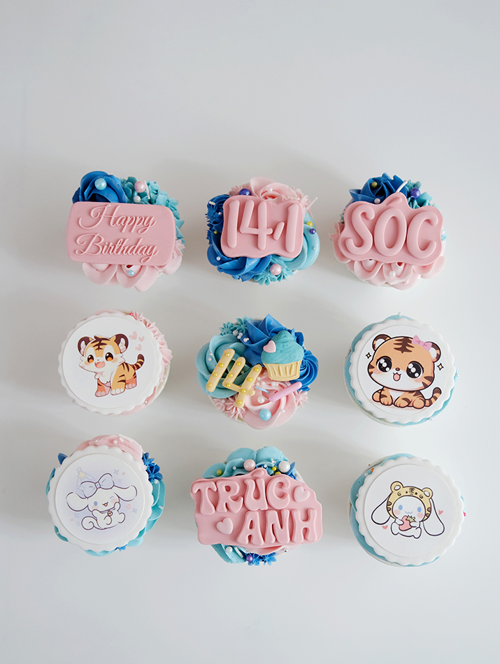 Cupcakes in hình – Cinnamoroll 01